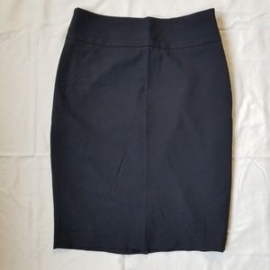 Pencil skirt in dark navy